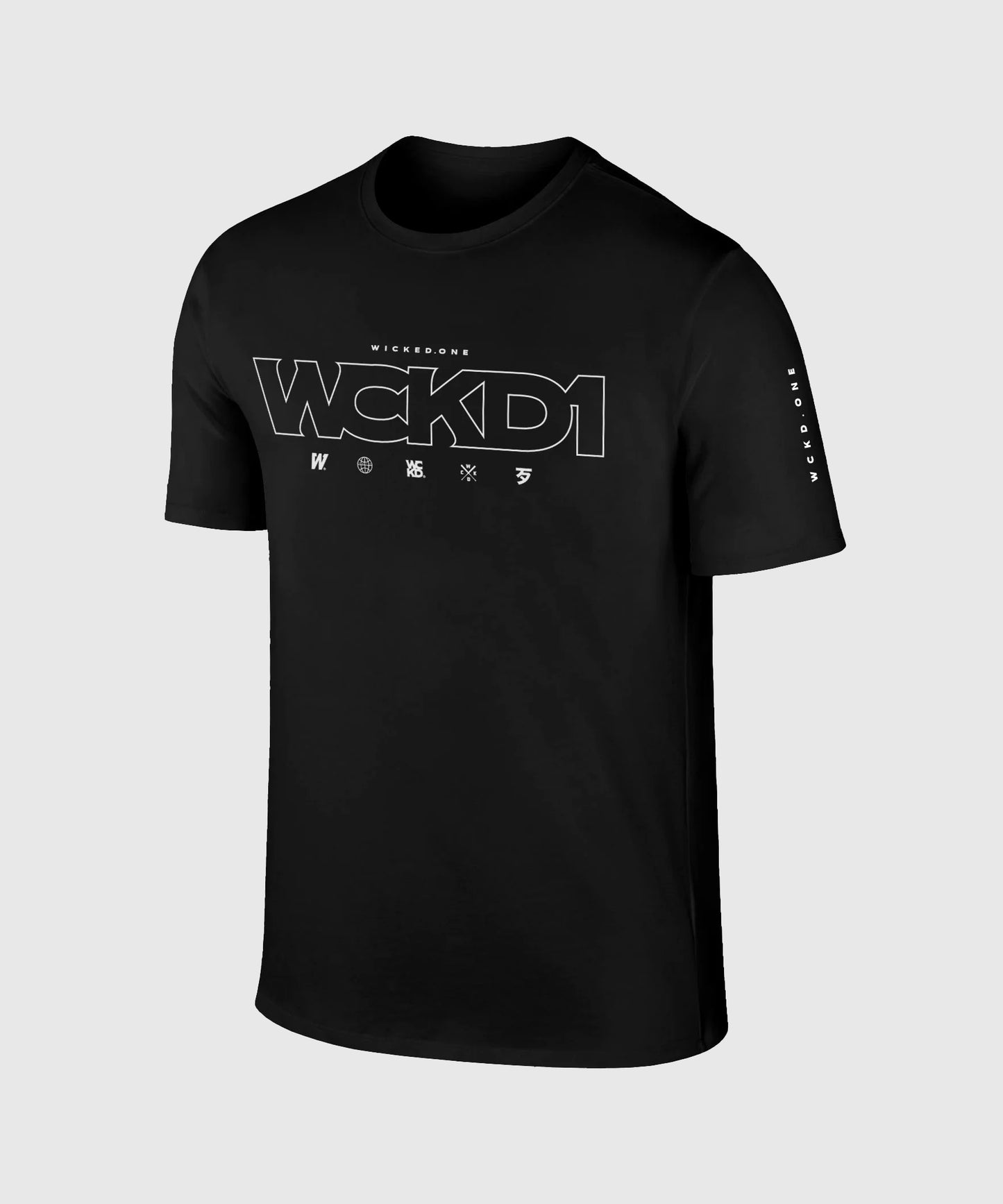 Wicked One Lazer-Cut T-Shirt - Schwarz