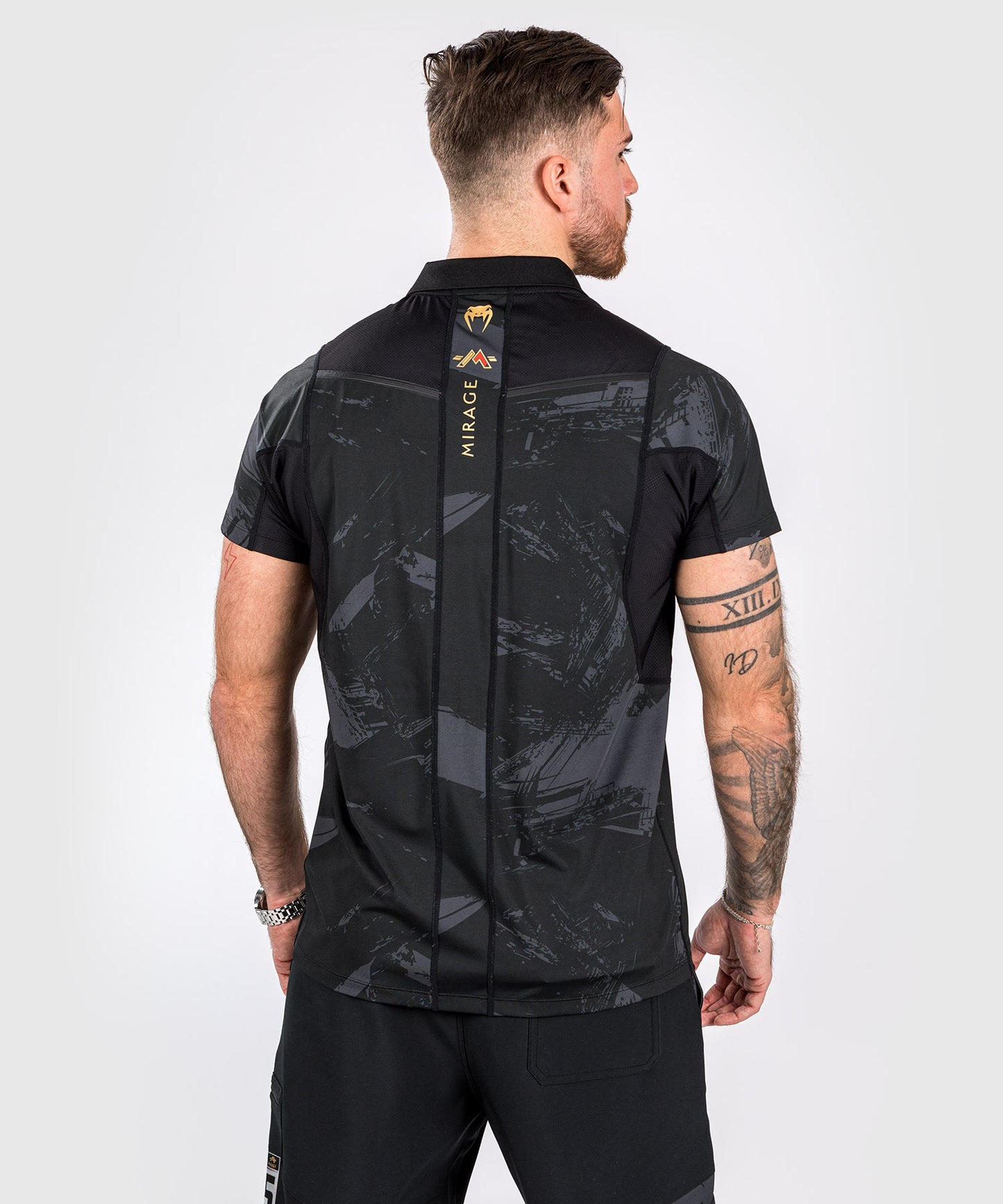 Venum x Mirage Polo - Negro/Oro