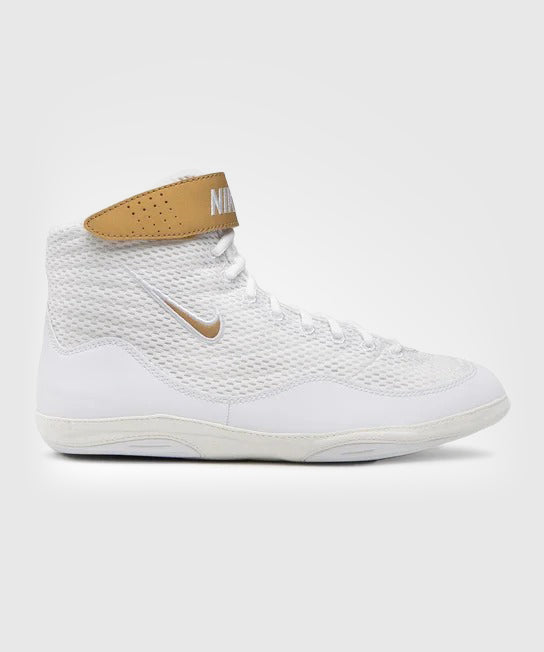 Chaussures de Lutte Inflict 3 Nike - Blanc/Or