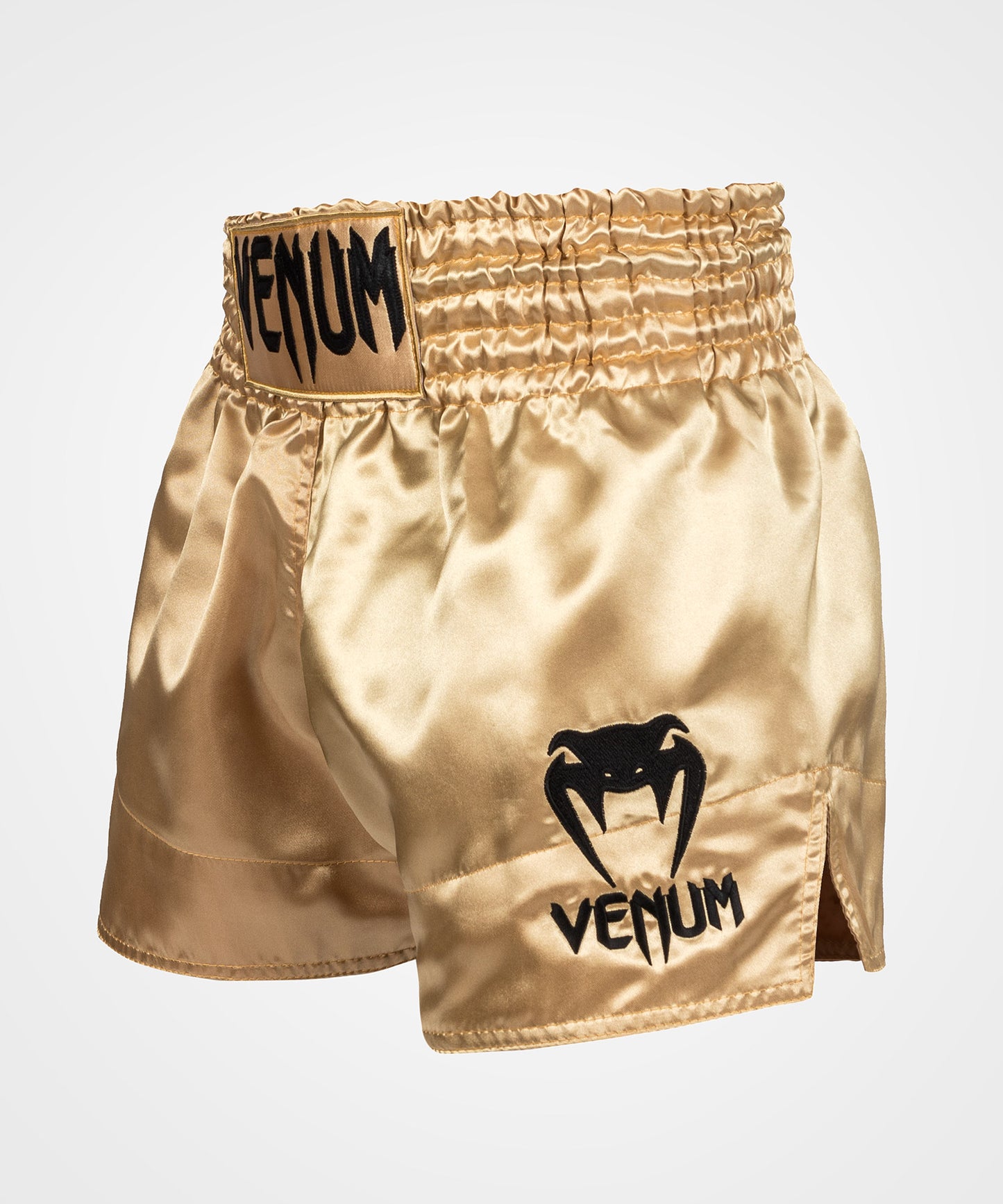 Shorts de Boxeo Tailandés Venum Classic Oro/Negro