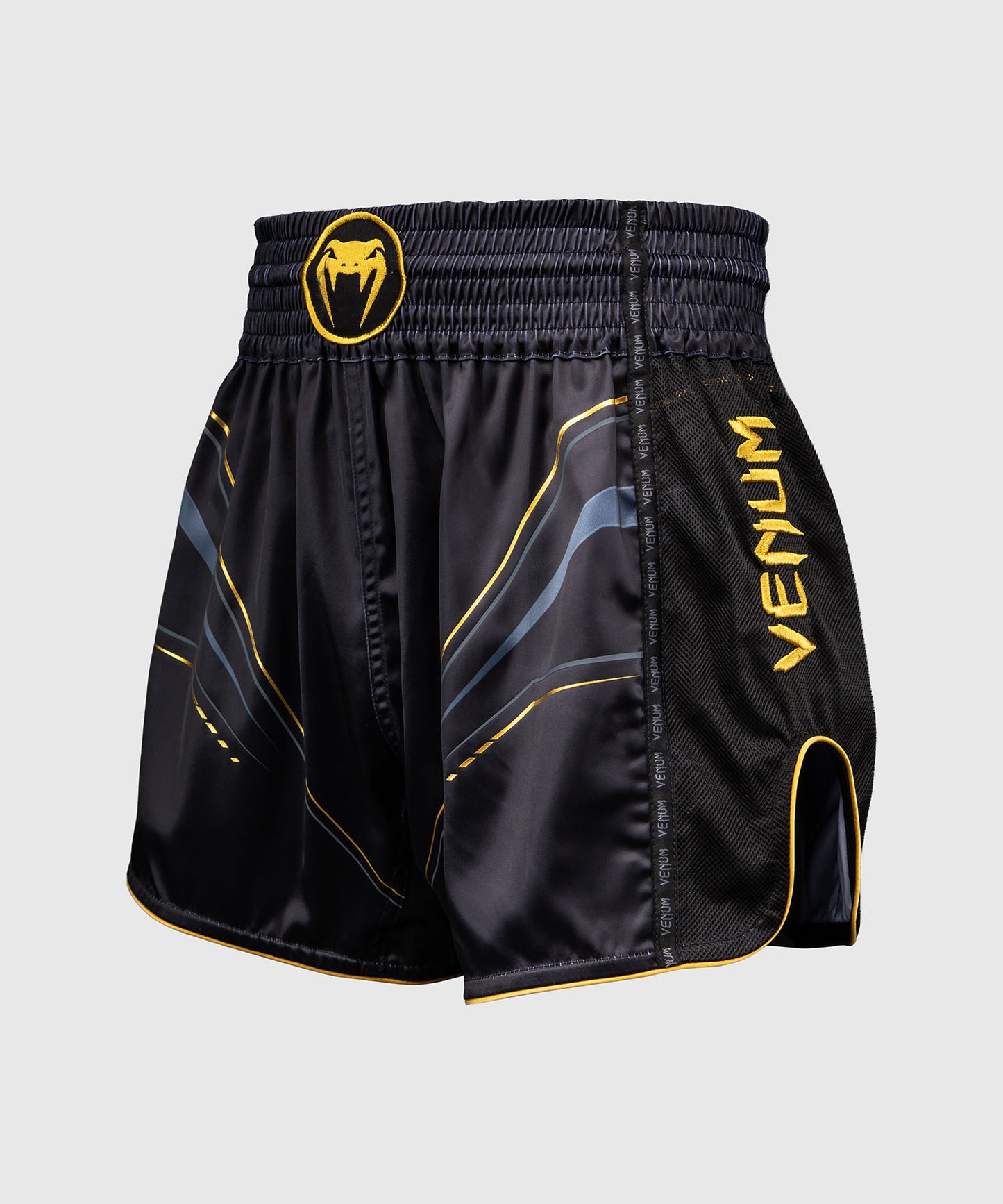 Venum Streamline Muay-Thai-Shorts – Schwarz/Gold