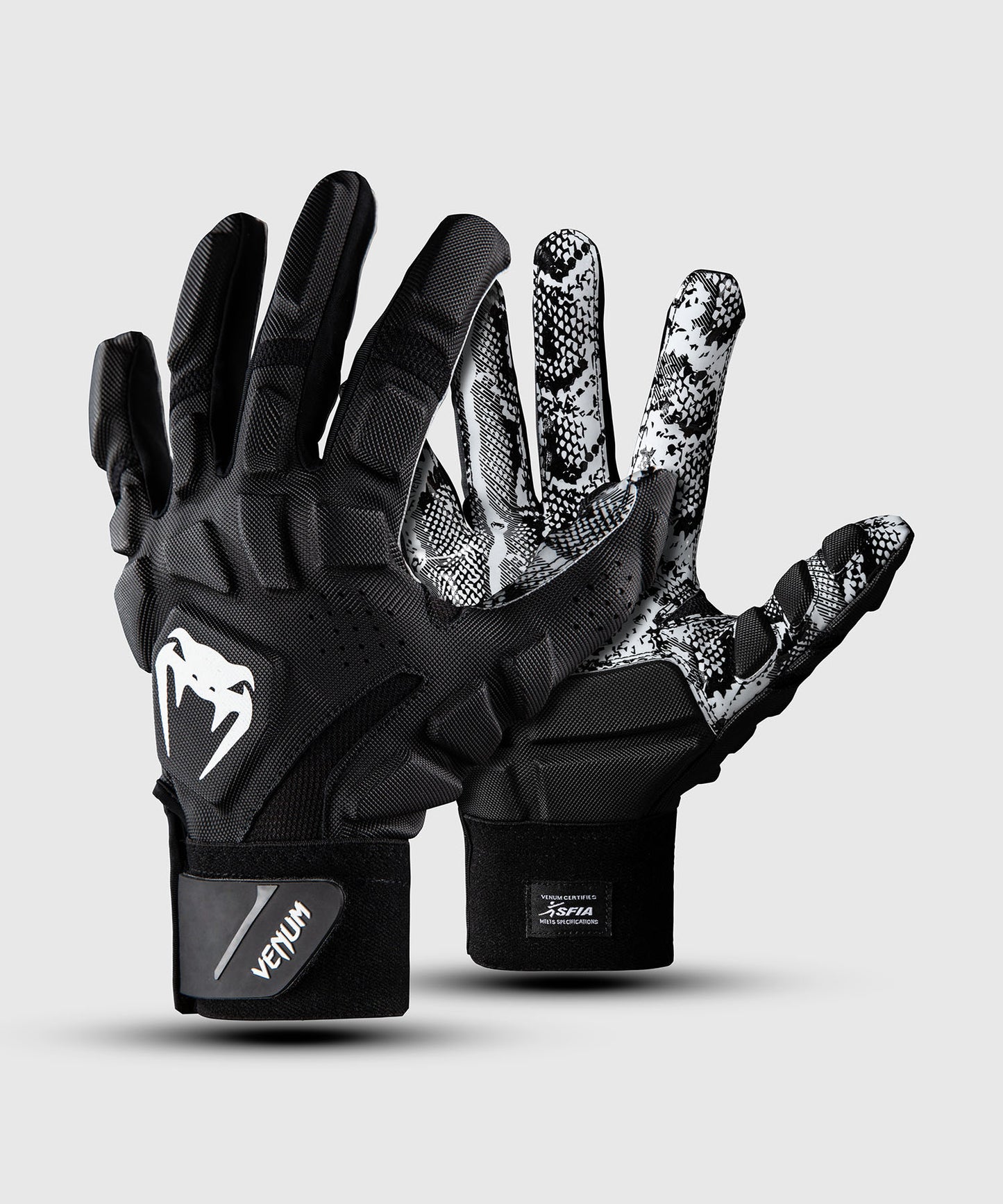 Venum Elite XTP Fußballhandschuhe - Schwarz/Weiß