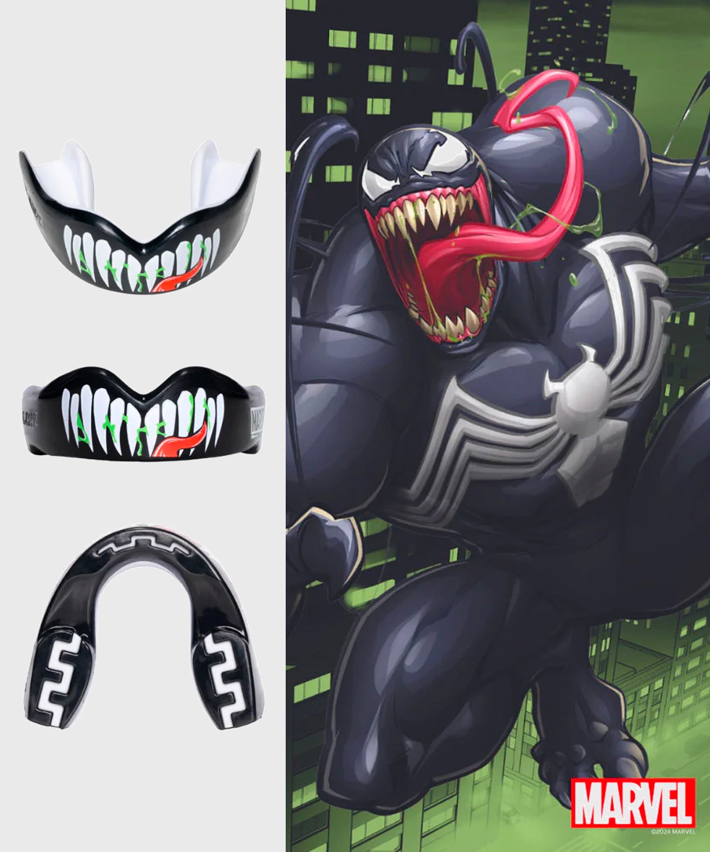 Safejawz Marvel - Venom Paradenti - Nero