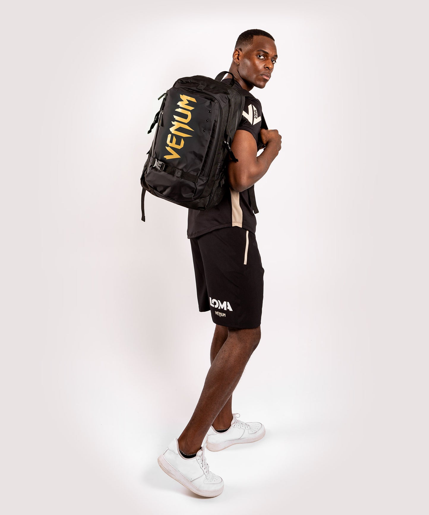 Venum Challenger Pro Evo Rucksack (20-25L) – Schwarz/Gold