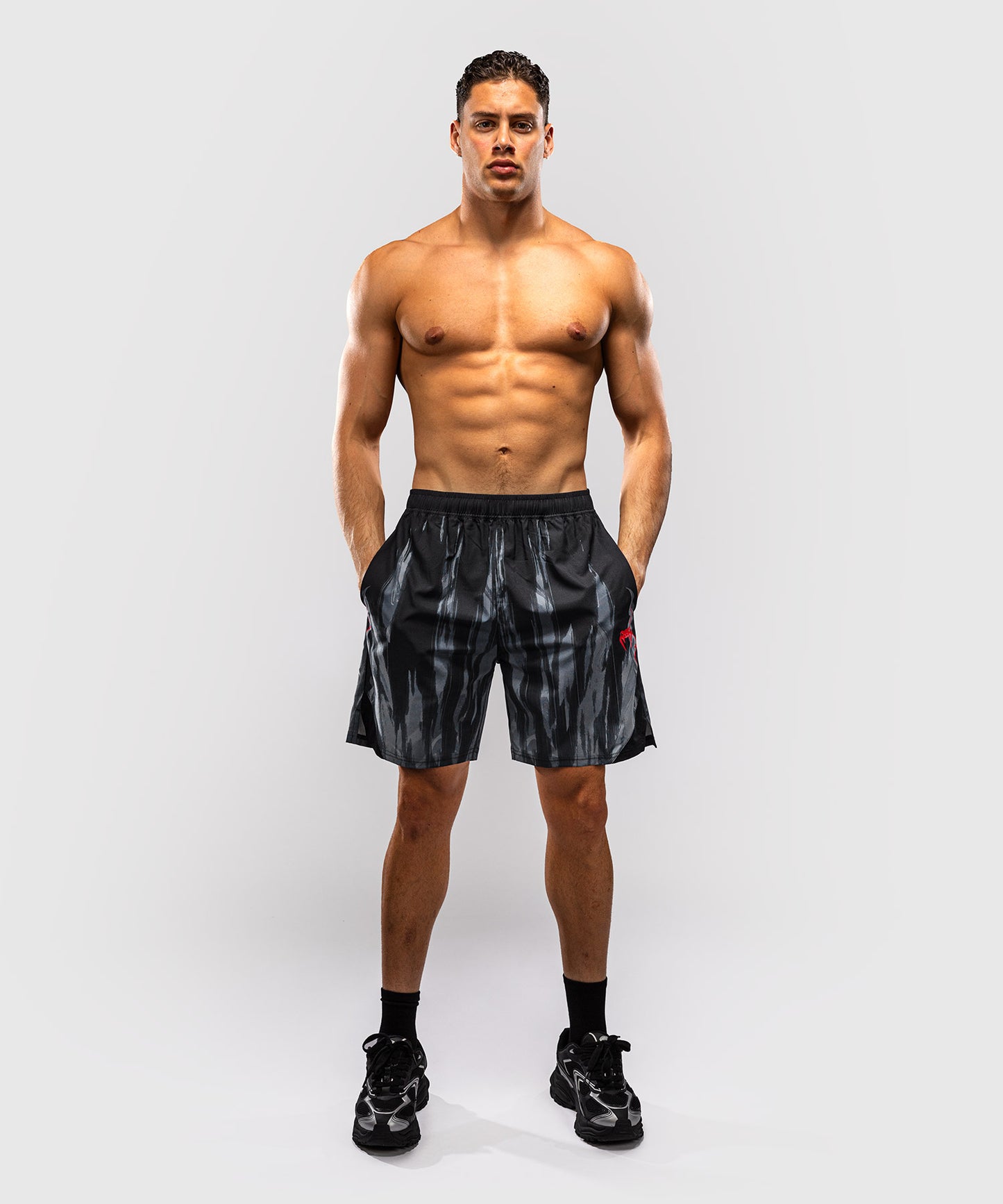 Venum Demon Short de Entrenamiento - Negro/Gris