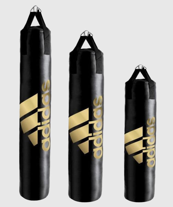 Adidas Boxsack aus PU - Schwarz/Gold