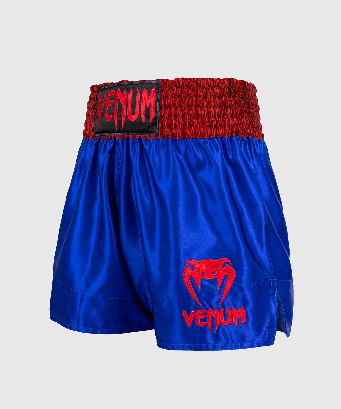 Shorts de Muay Thai Venum Classic - Bleu Marine/Rouge