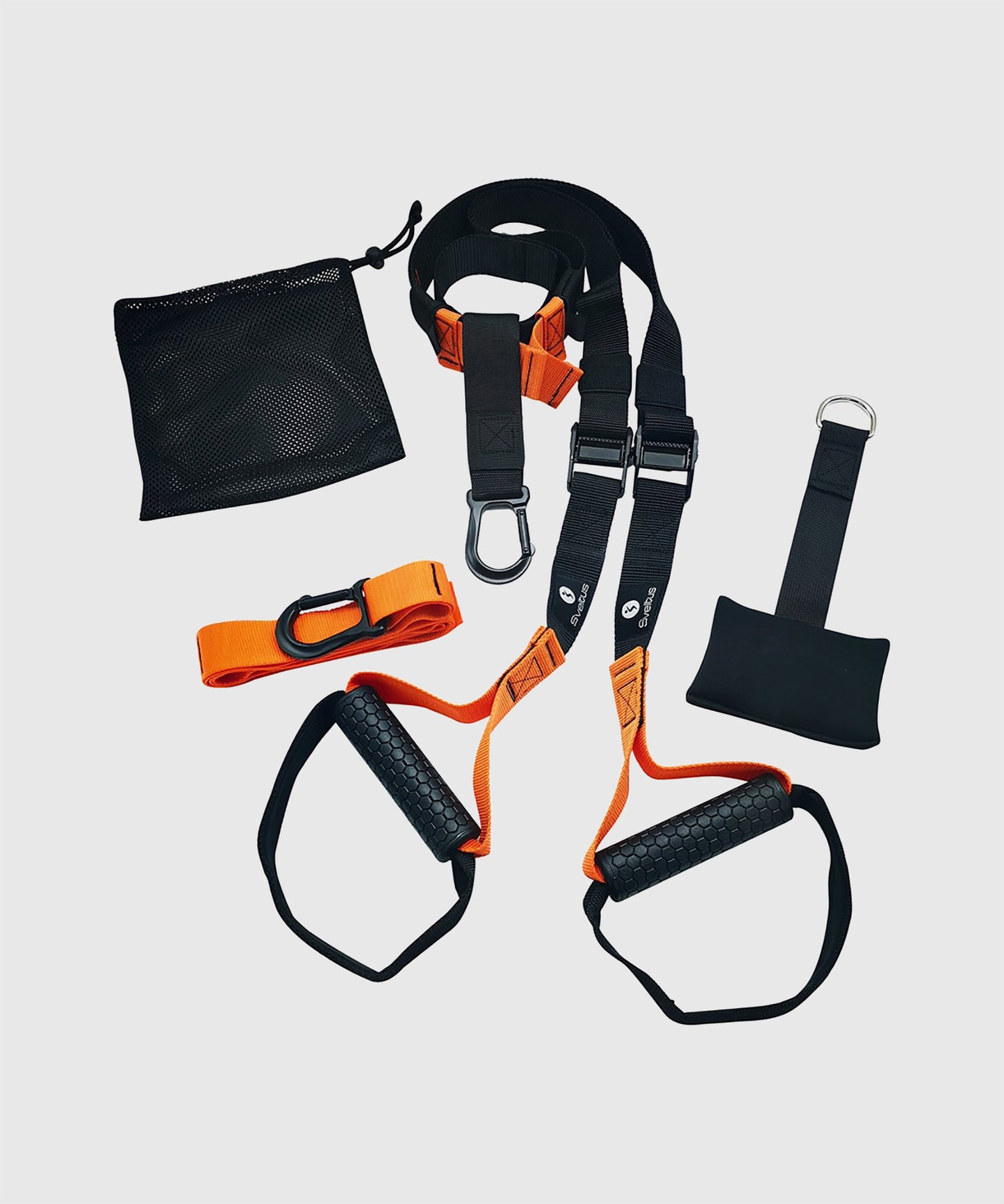 Sveltus Sangle de Suspensión – Naranja/Negro