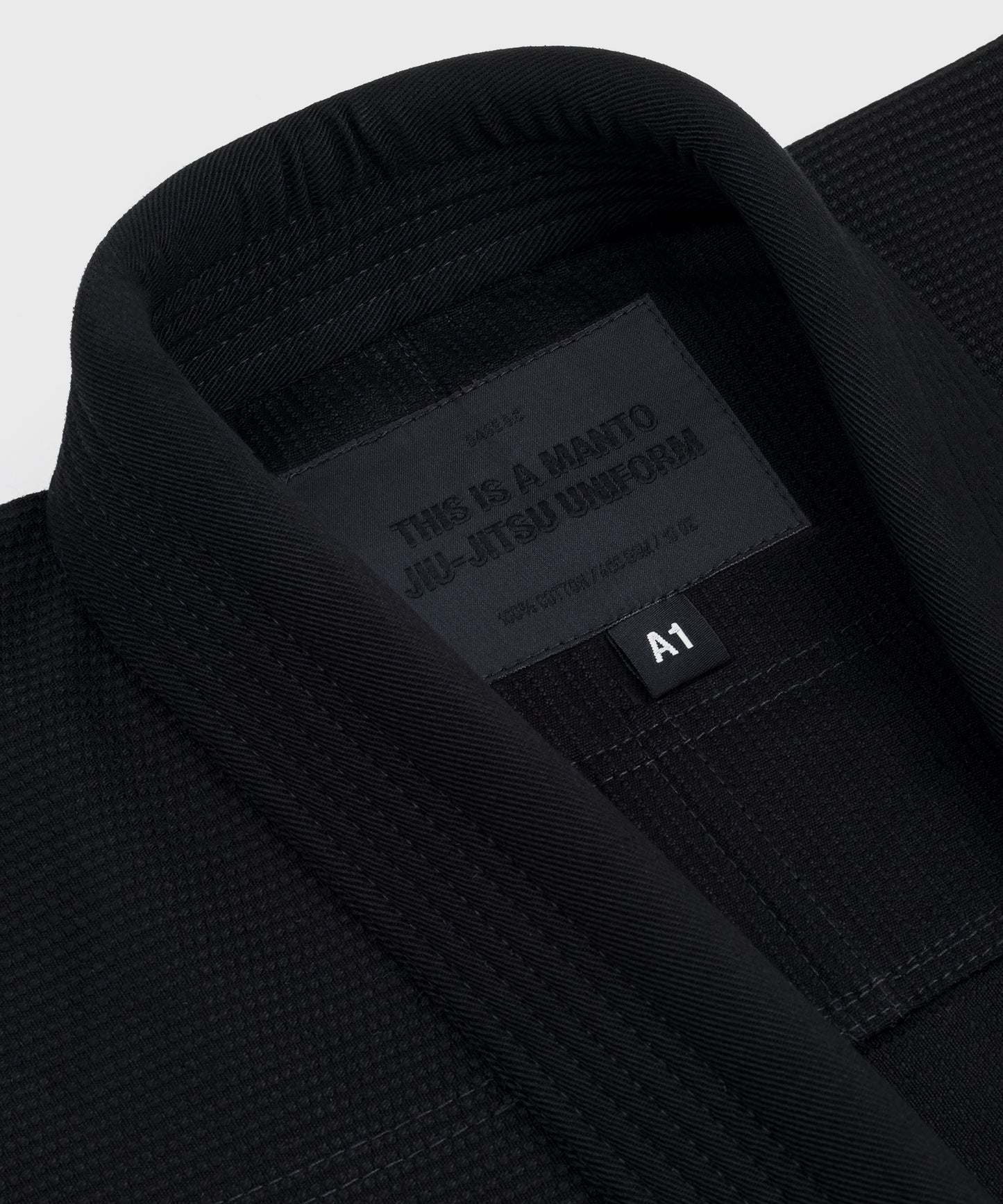 Manto Base 3.0 BJJ Gi - Black/Black