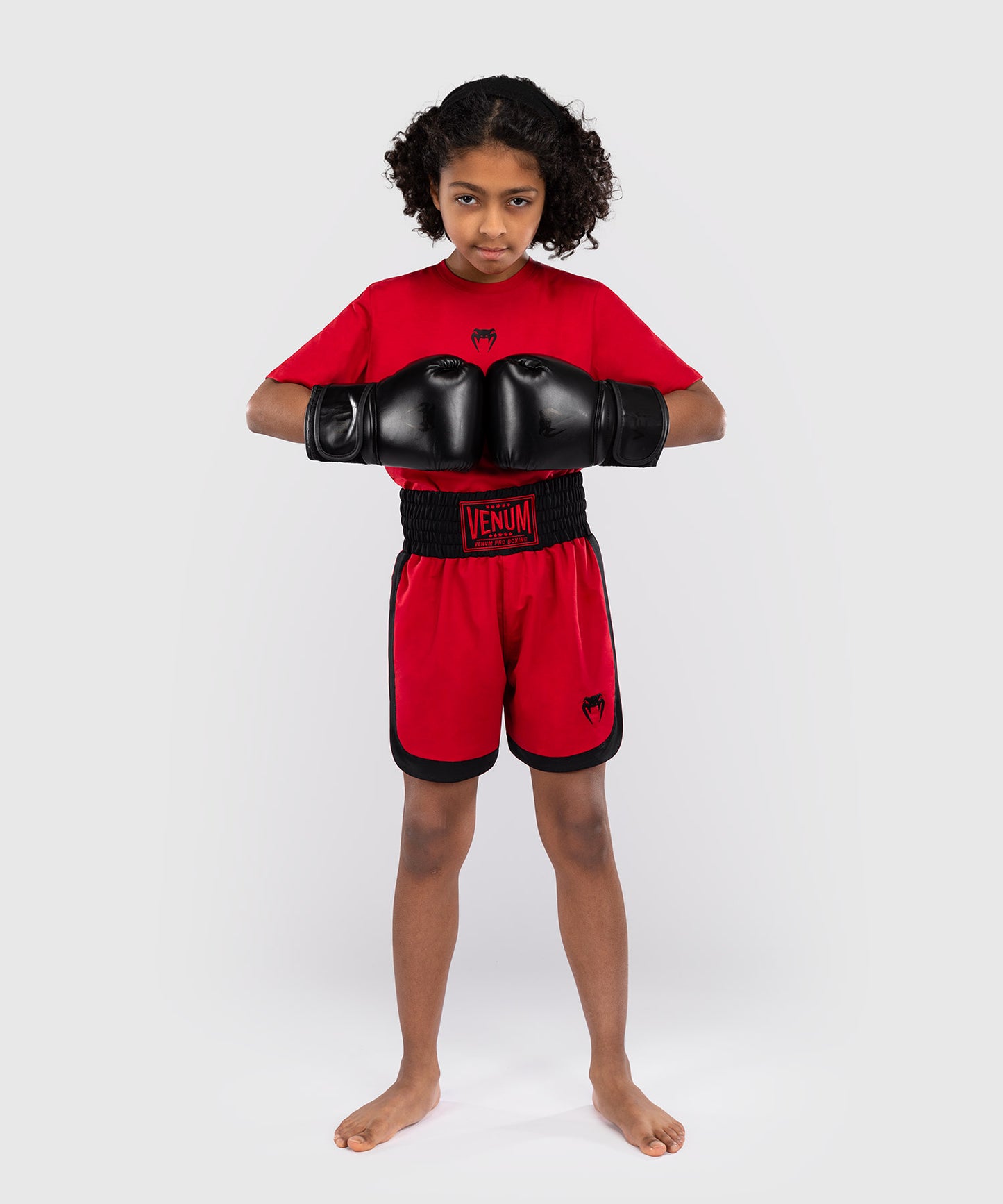 Venum Classic Kinder Boxing Shorts - Kirschrot