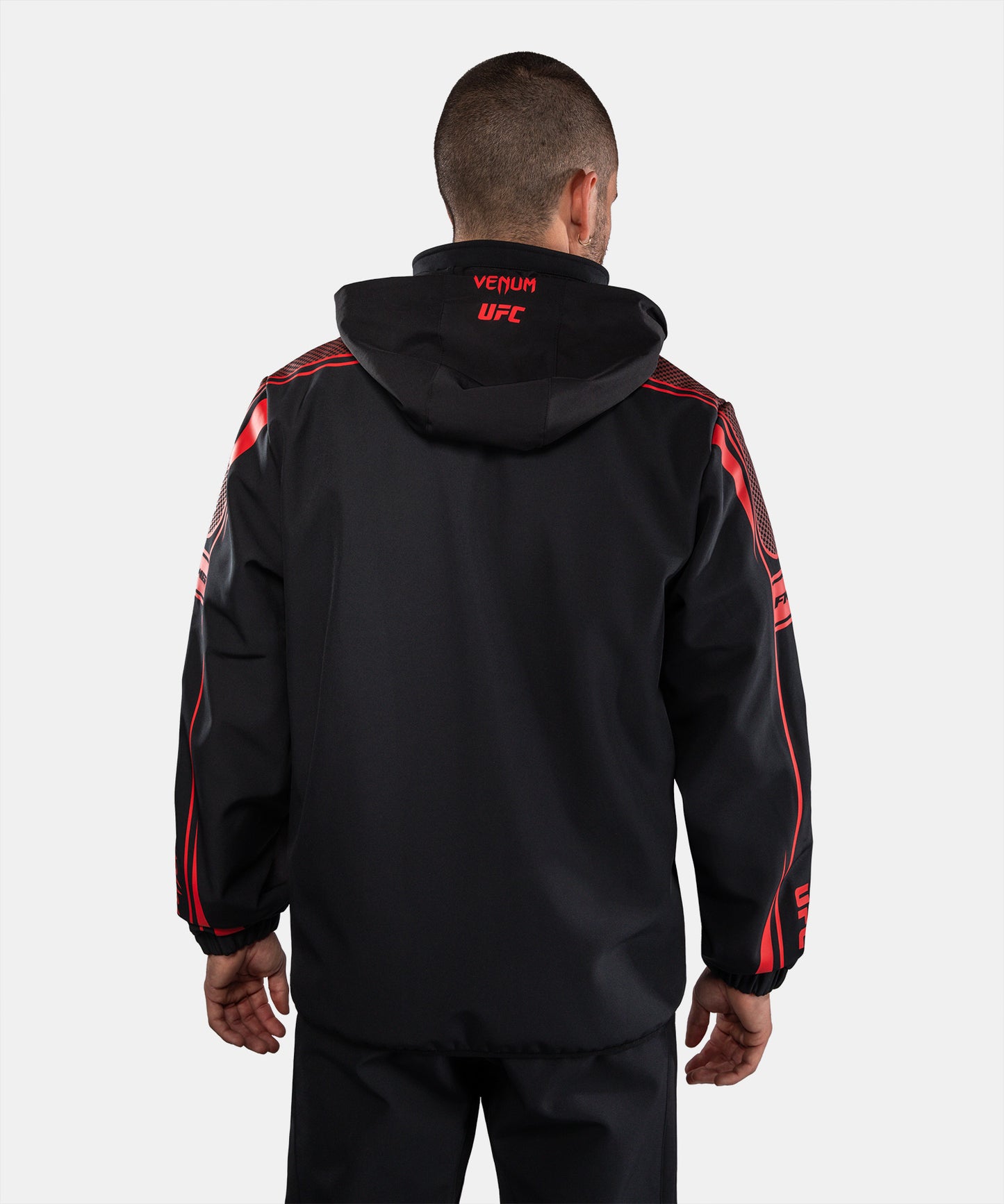 Venum UFC Unity by Venum Authentic Fight Week Men's Zip Hoodie - Black