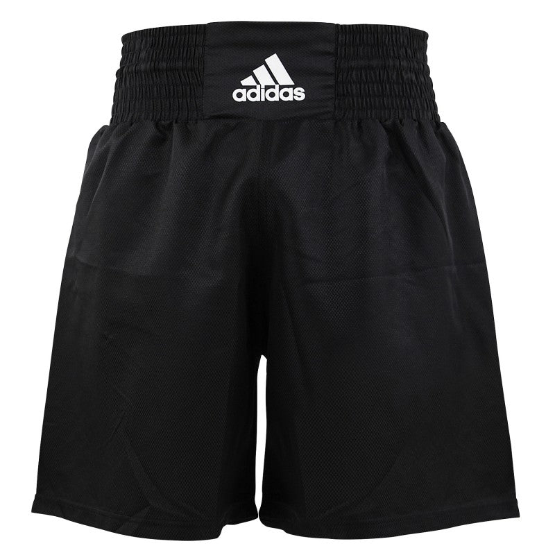 Adidas MULTI-BOXES Fightshorts - Schwarz/Weiß