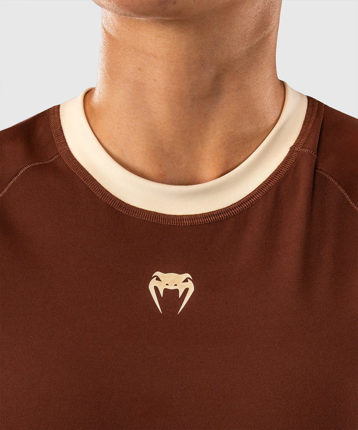 Venum Viper Women's Short Sleeve Rashguard - Brown