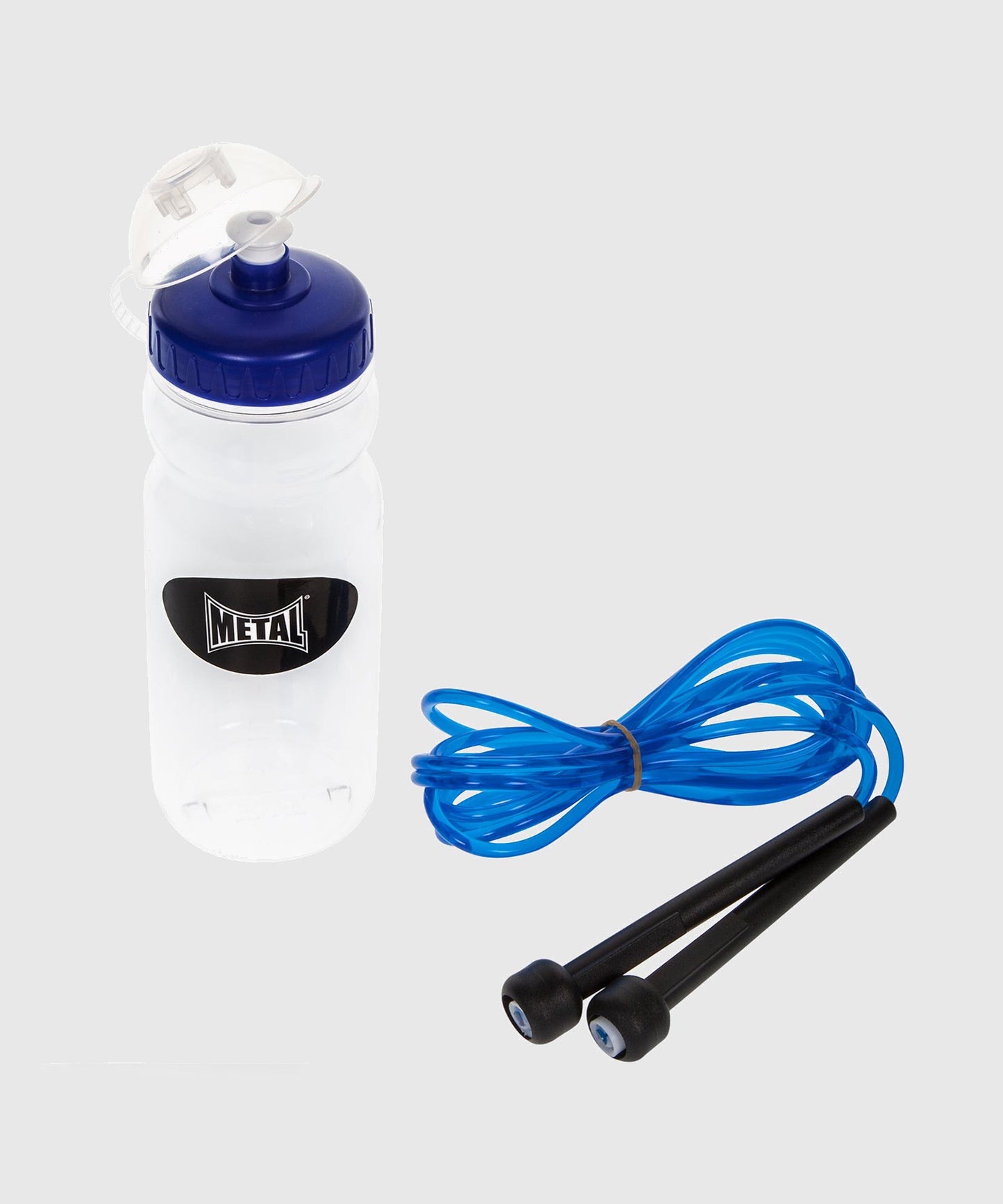 Kit Cuerda para Saltar + Cantimplora Metal Boxeo