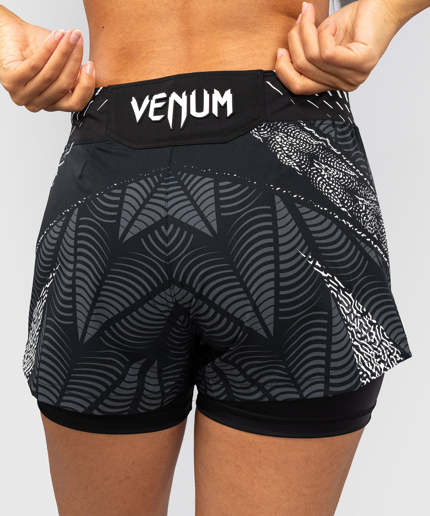 Short de combat coupe courte Femme UFC Zenith by Venum Authentic Fight Night - Noir