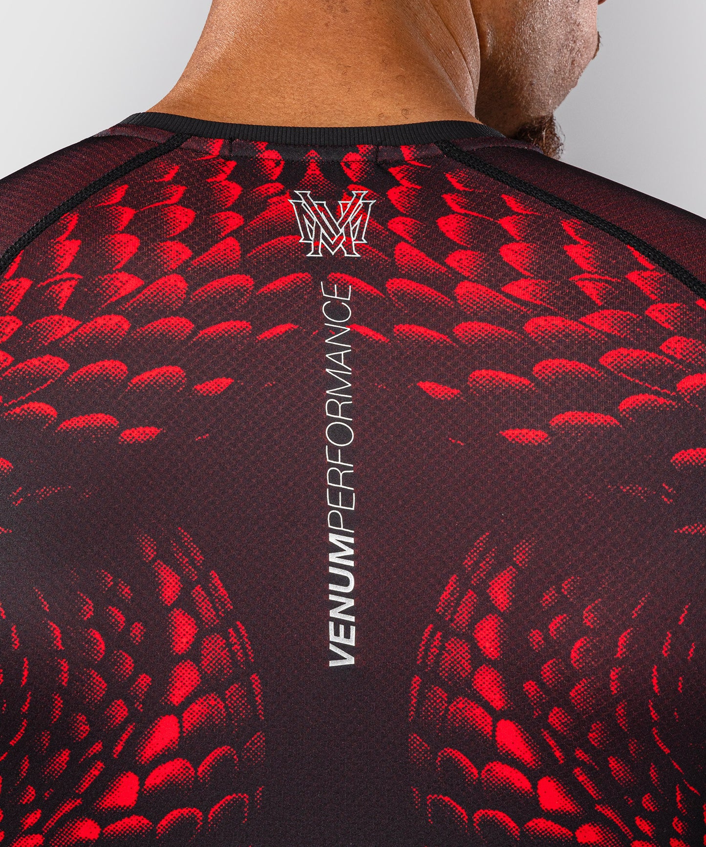 Rashguard à Manches Longues Venum Matupa - Noir/Rouge/Argent