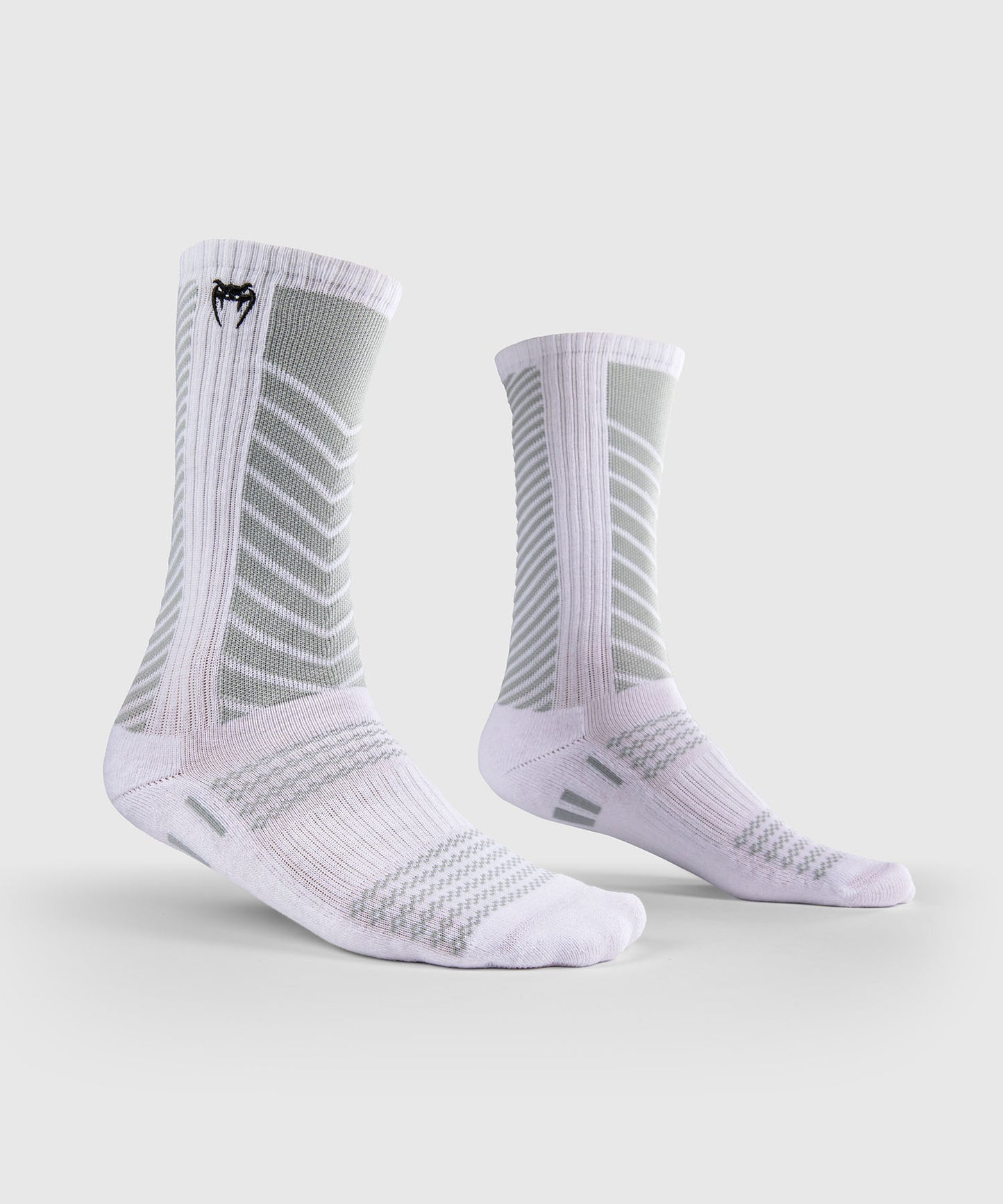 Venum Vector Over-the-Calf Socks - White/Grey