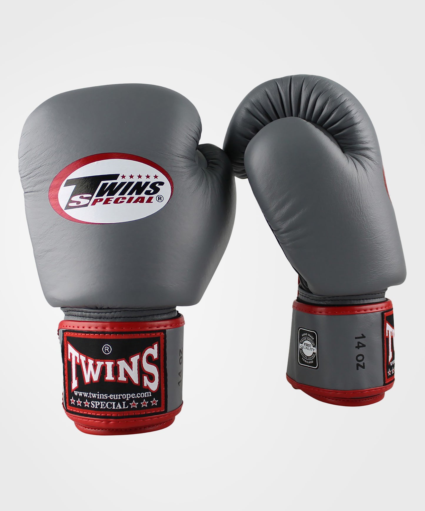 Twins BGVL3 Air Boxhandschuhe - Grau/Schwarz