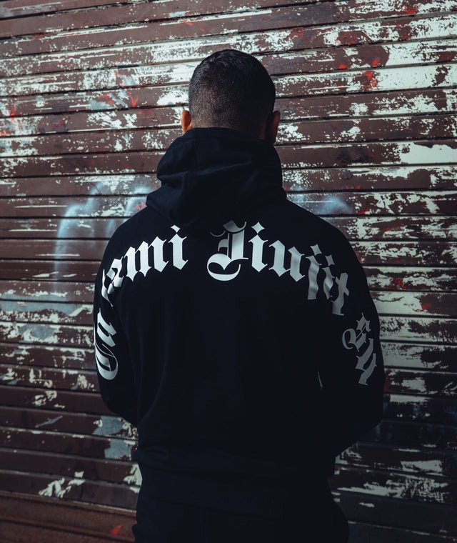Sweatshirt À Capuche Tatami Fightwear Gothic - Noir