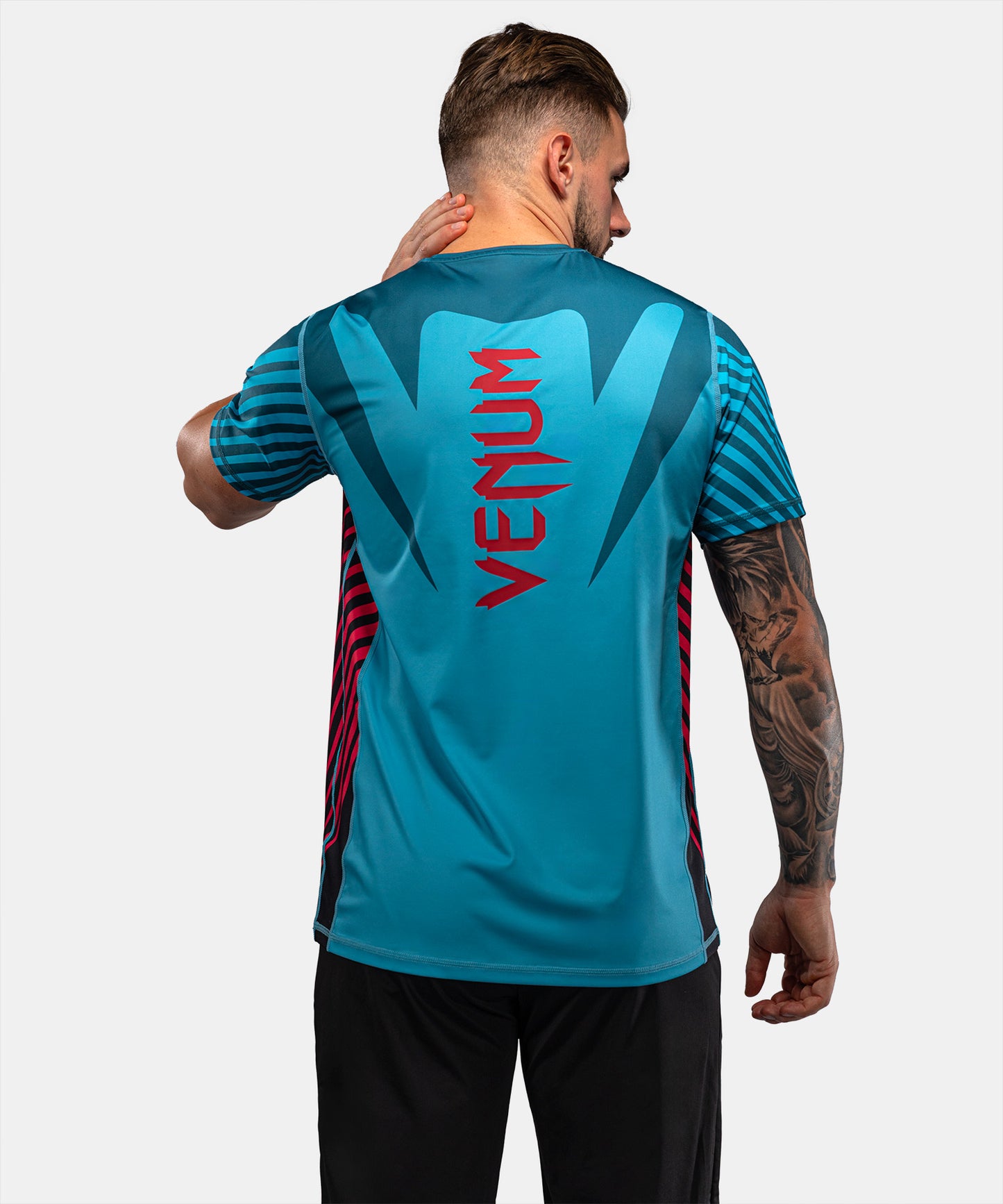 Venum Attack 90 Maglietta Dry Tech – Turchese/Rosso