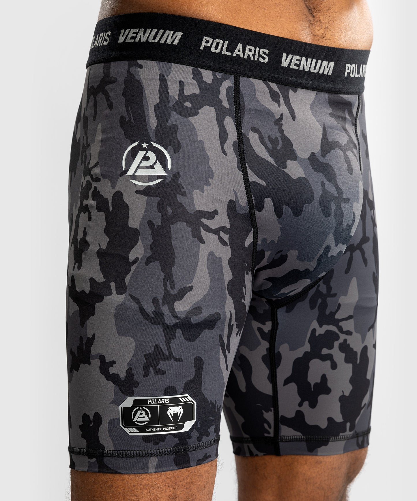 Venum x Polaris Shorts Vale Tudo - Nero/Grigio Tempesta