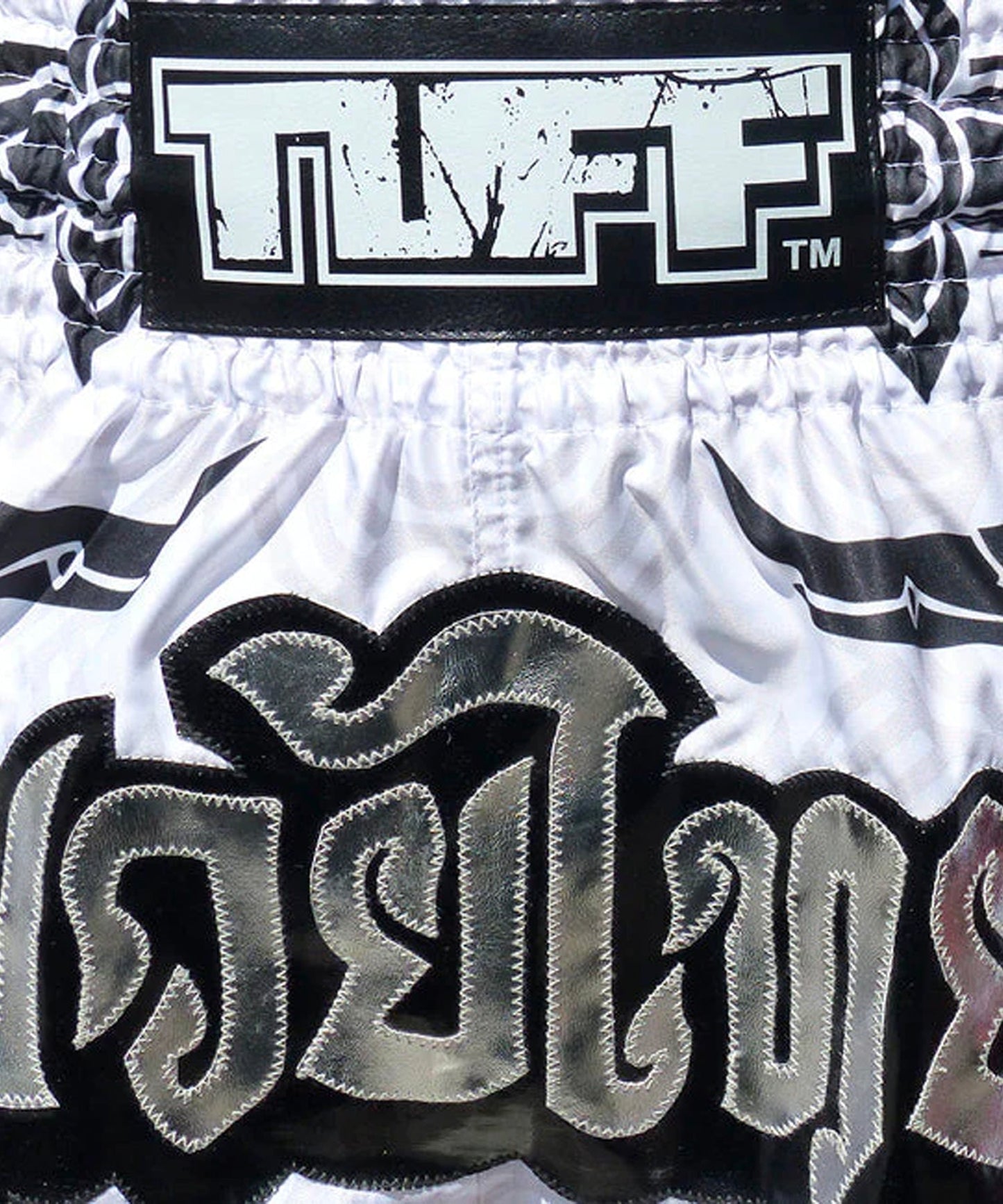 Tuff The Great Hongsa Pantaloncini da Muay Thai - Bianco