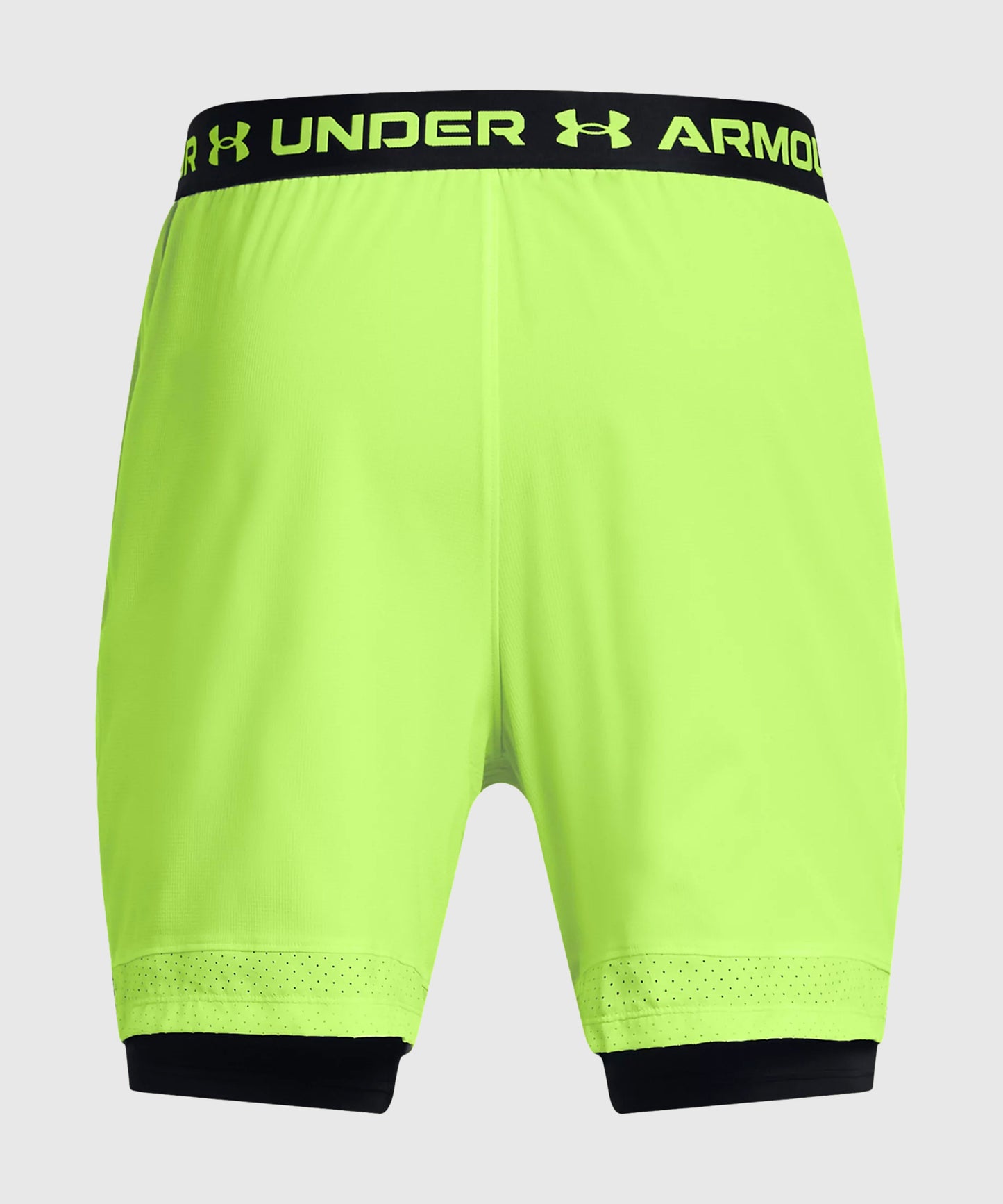 Under Armour 2-En-1 Ua Vanish Woven Pantaloncini – Giallo Fluo