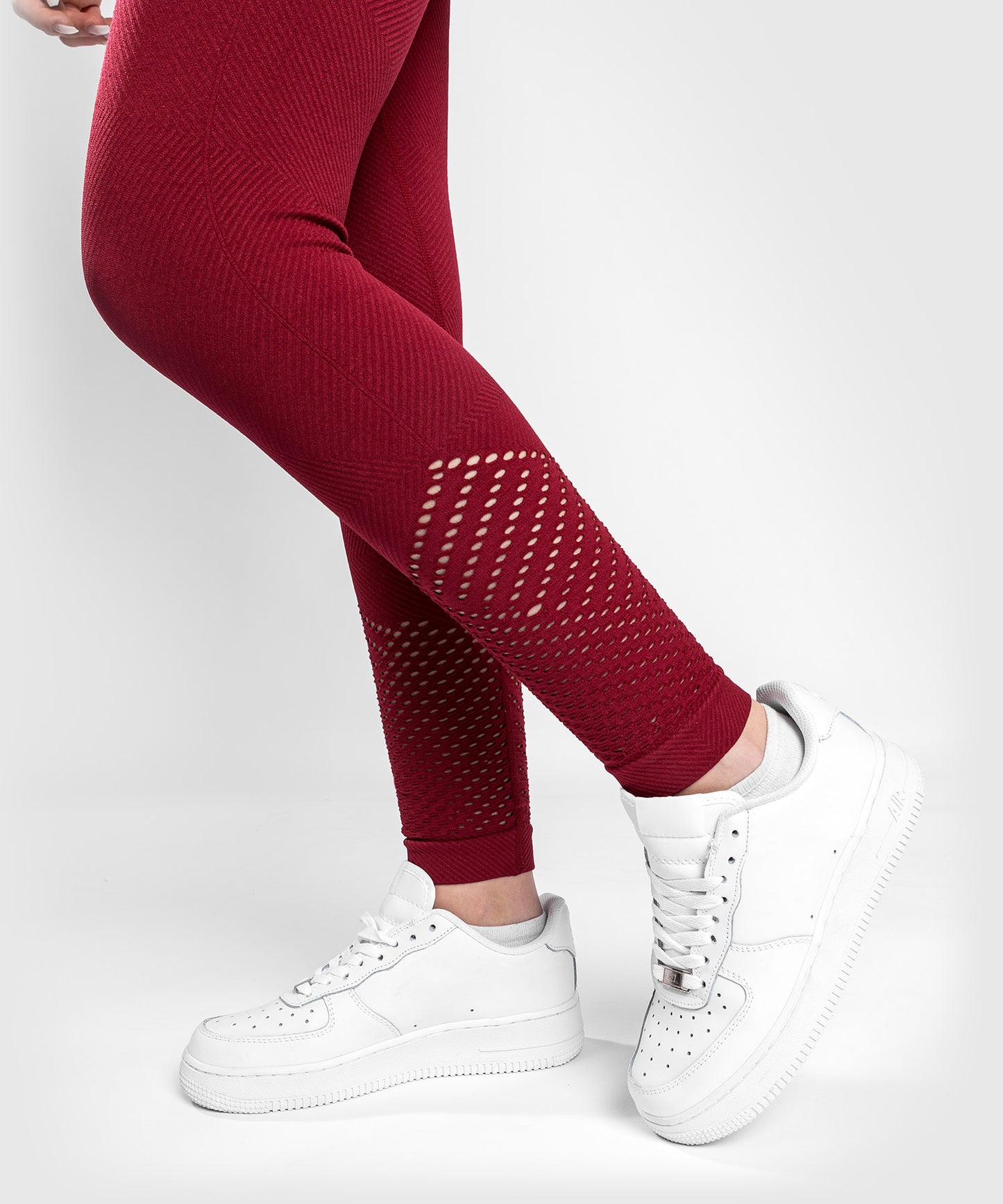 Venum Sparring Seamless Leggings ⅞ - Bordeaux 