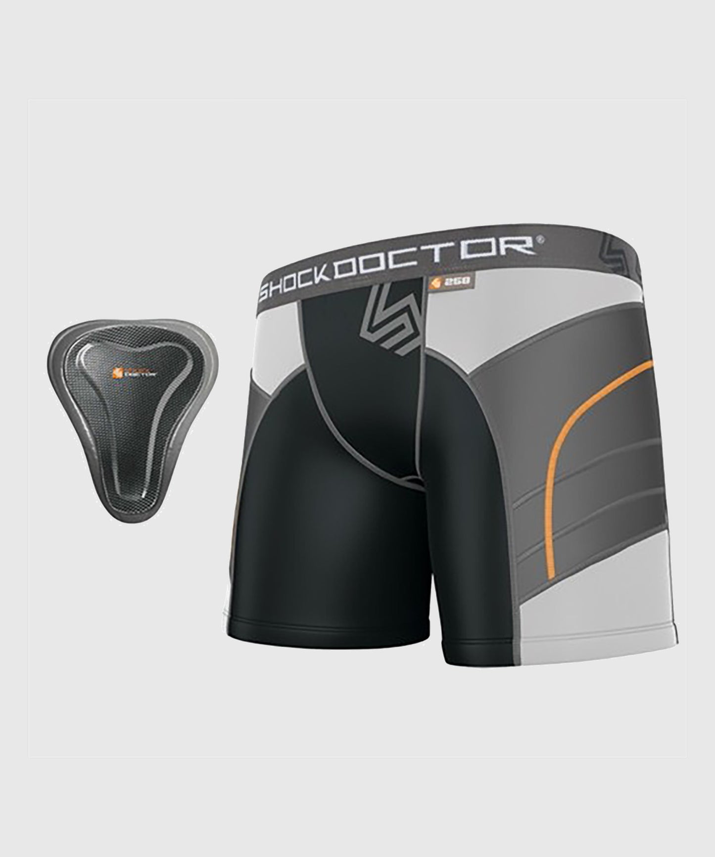 Shock Doctor Double Compression Shorts Damen + Beckenschutz
