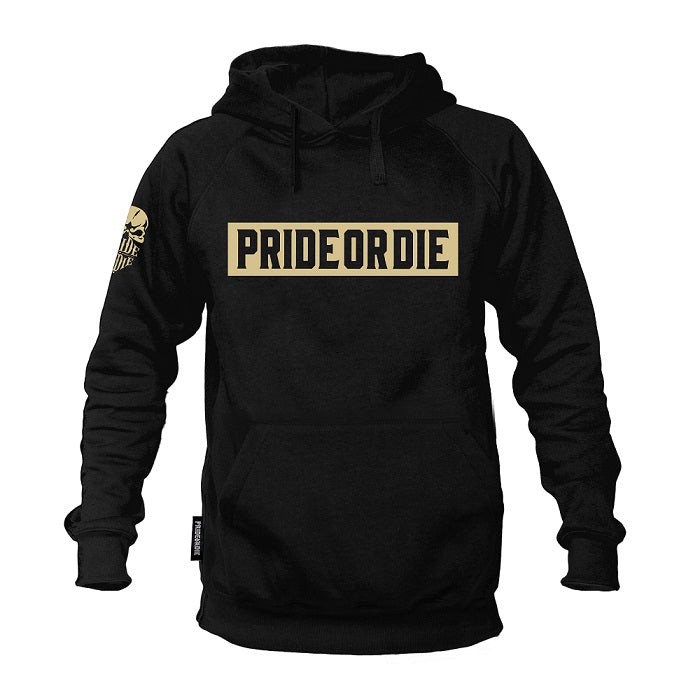 Pride Or Die Wolf Pack Sudadera con Capucha - Negro