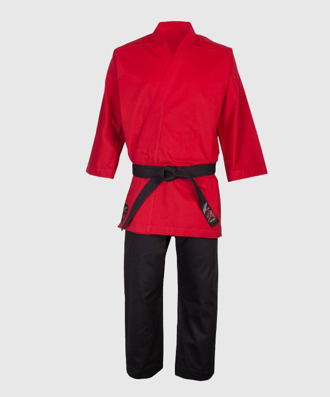 Fujimae Traje de Defensa Personal - Rojo/Negro