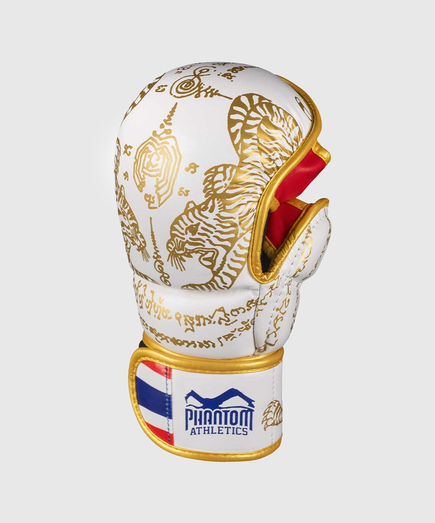 Gants de sparring MMA Muay Thai Limited Edition Phantom Athletics - Blanc/Or