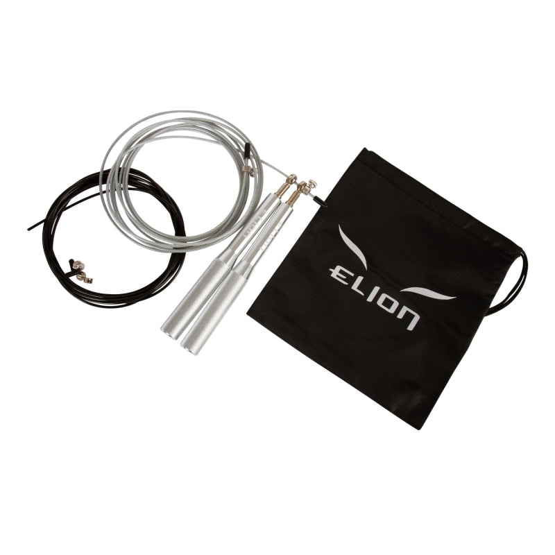 Elion Cuerda para Saltar Acero – Plateado