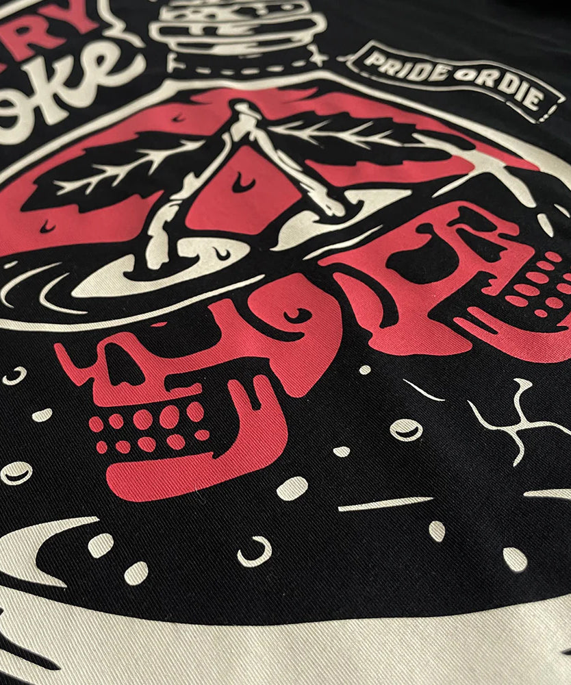 Pride Or Die Cherry Choke Maglietta da Allenamento - Nero