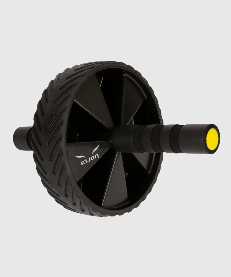 Elion Rueda Abdominal con Esterilla – Negro