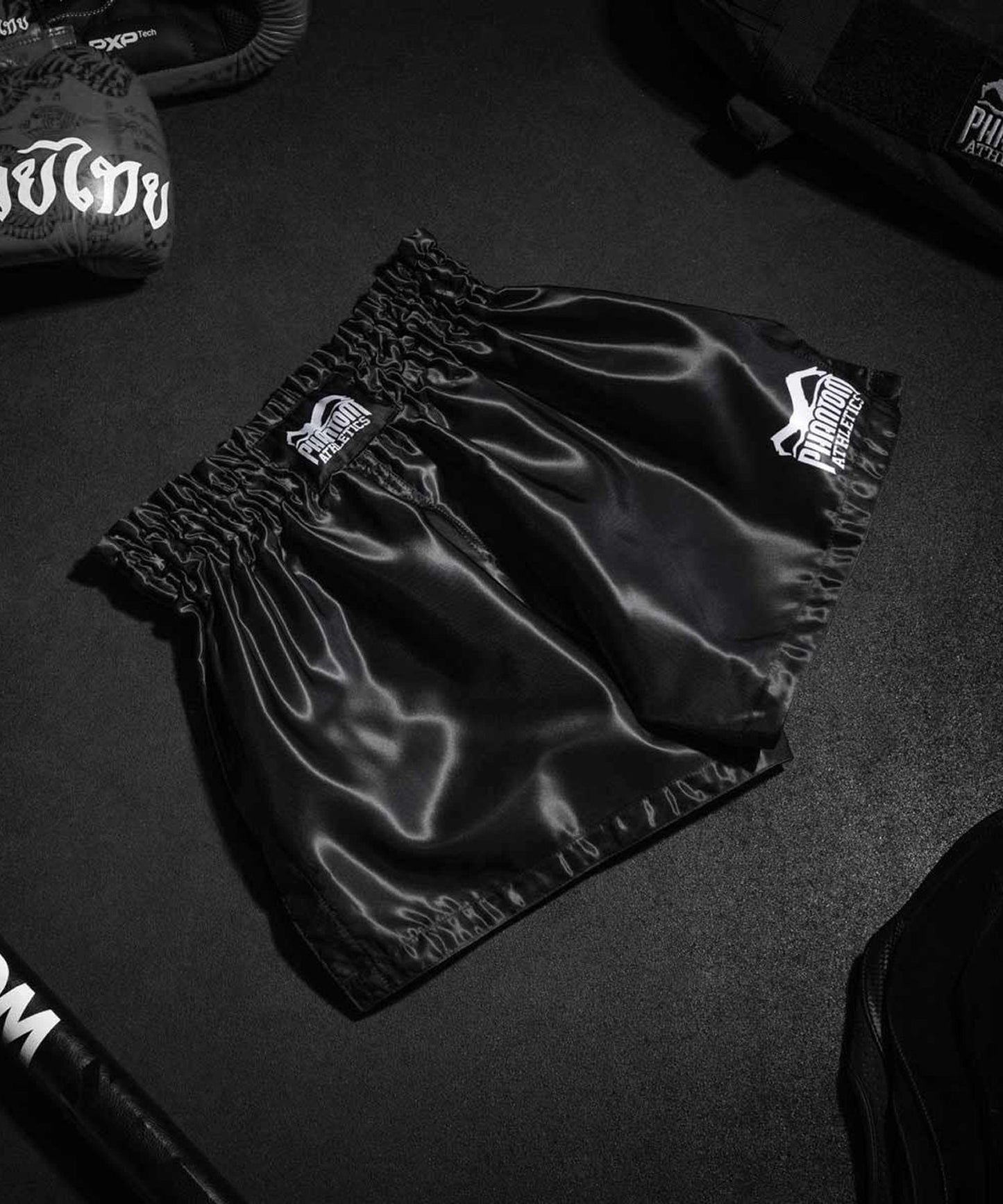 Short de Muay Thai Phantom Athletics Team - Noir